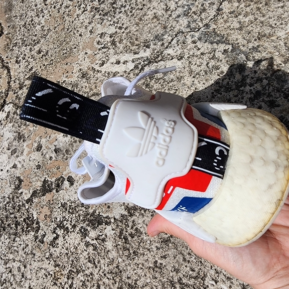 Mens Adidas NMD_R1 Japan White Colorblock Size 9 Collectible Adidas Japanese! - Picture 6 of 16